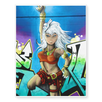 Graffiti Temporary Tattoos