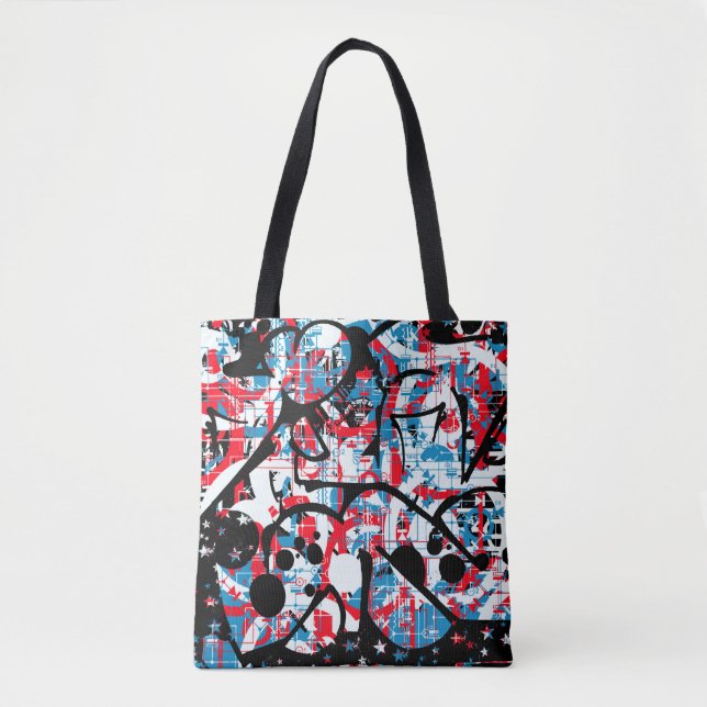 Graffiti Tote Bag (Front)