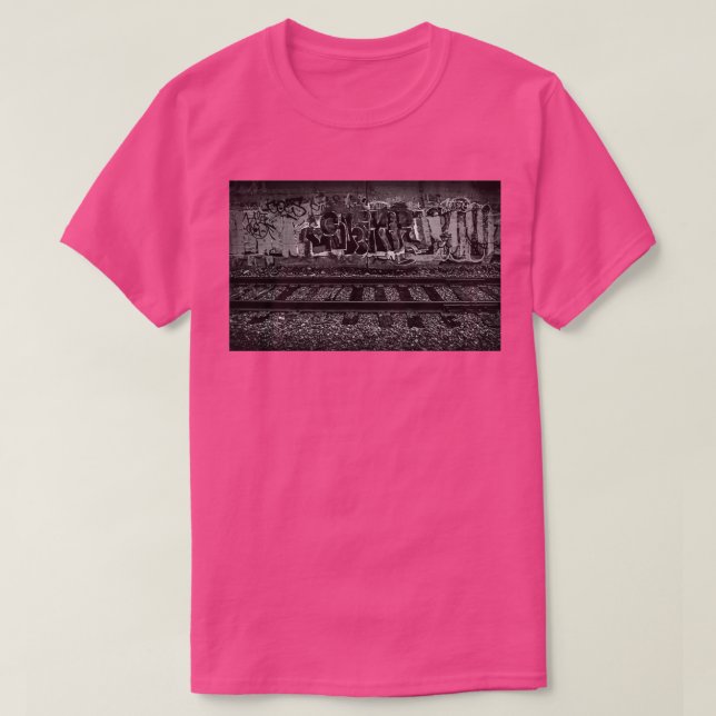Graffiti Tracks T-Shirt (Design Front)