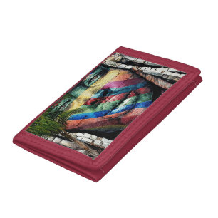 Graffiti Tribe Art Tri-fold Wallet