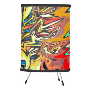 Graffiti Tripod Lamp