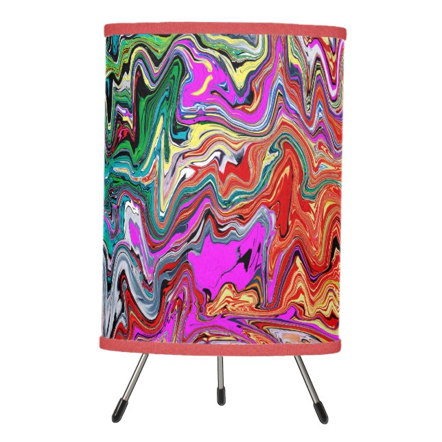 Graffiti Tripod Lamp (Front)