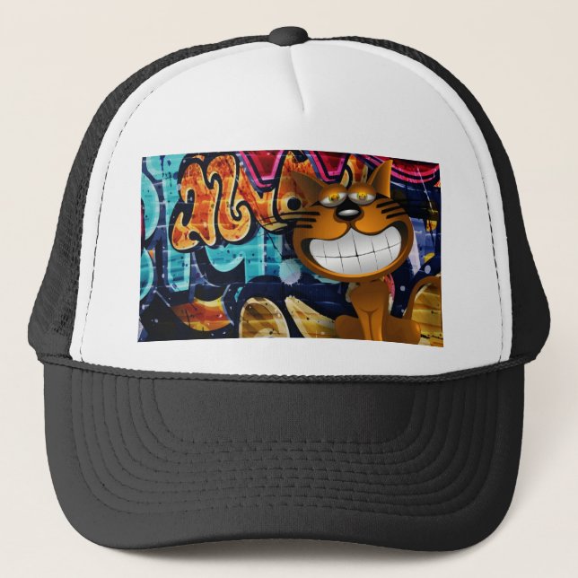 Graffiti, trucker, hat ! (Front)