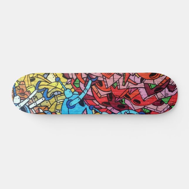 Graffiti Urban 18 Decoupage Skateboard (Horz)