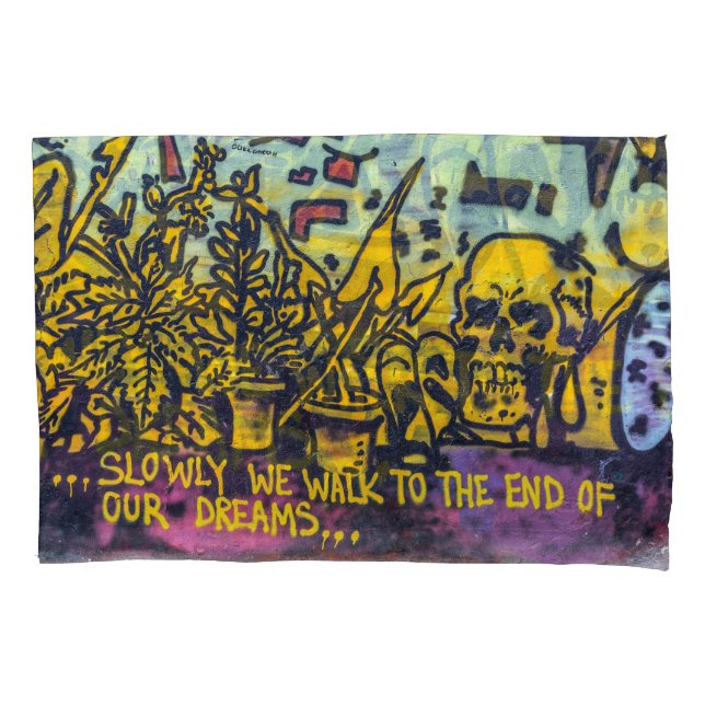 Graffiti Urban Street Art Abstract Pillow Case (Front)