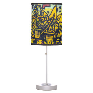 Graffiti Urban Street Art Abstract Table Lamp