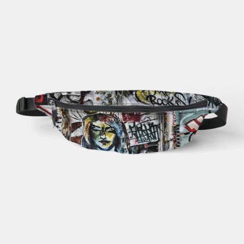 Graffiti Urban Street Cool Grunge Modern Unique Fanny Pack