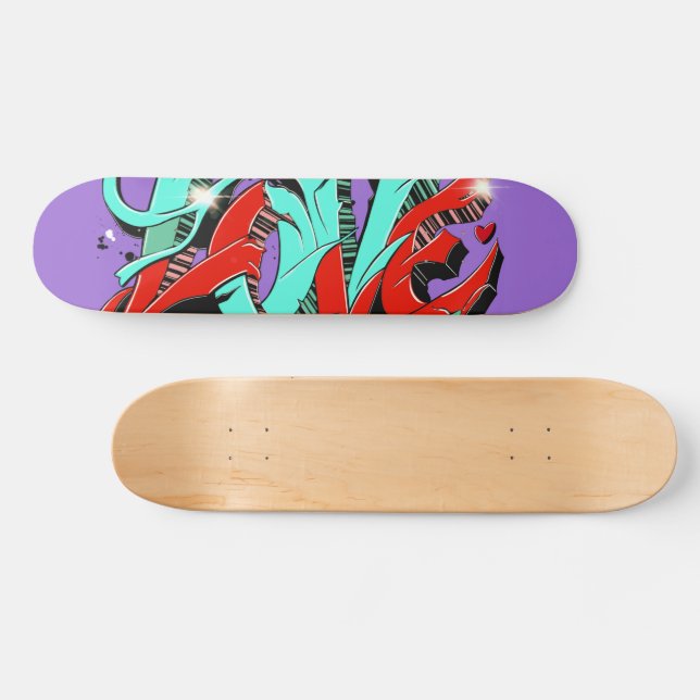 Graffiti Vibes Skateboard Deck (Horz)