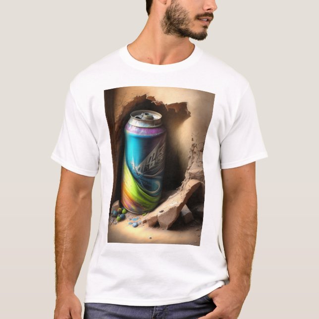 Graffiti Vibes: Street Art that Speaks to You T-Shirt (Front)