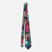 Graffiti Wall and Spray Paint Splatter Tie | Zazzle