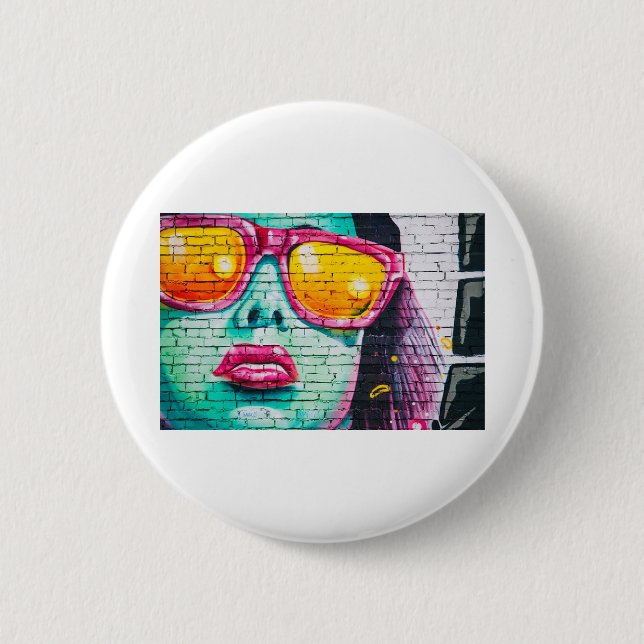 graffiti wall button (Front)