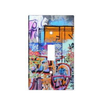 Graffiti Wall Light Switch Plate