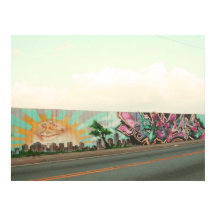 Graffiti wall