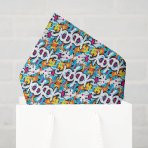 Graffiti Wall Tissue Paper