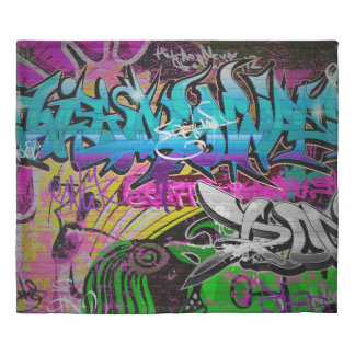 Graffiti wall urban artgraffiti,art,wall,grafiti,g duvet cover