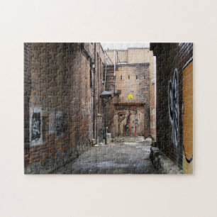 Graffiti Wall Urban "Gallery Alley" Photo Puzzle