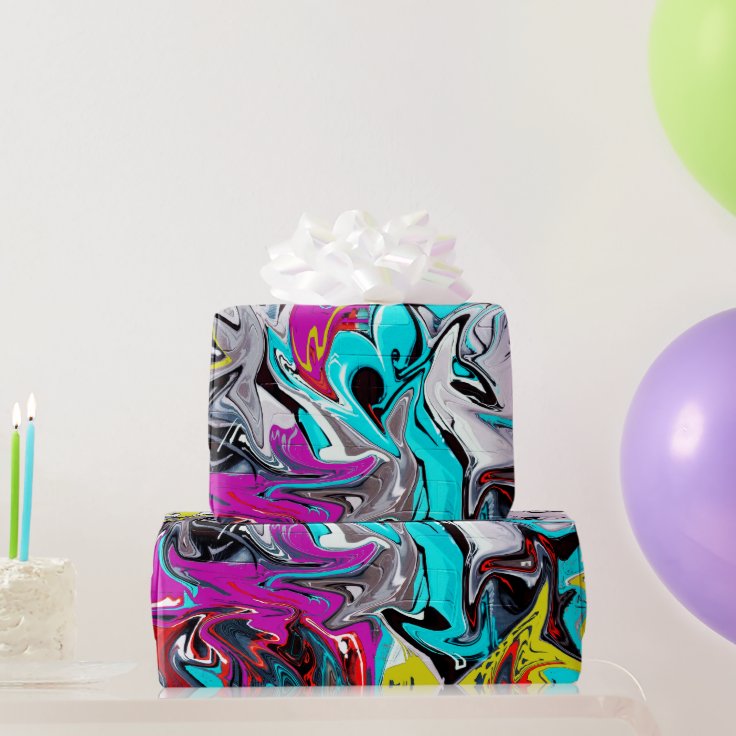 Graffiti Wrapping Paper Zazzle