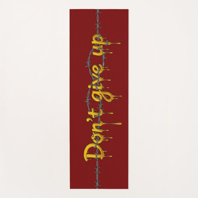 Graffiti Yoga Mat (Front)