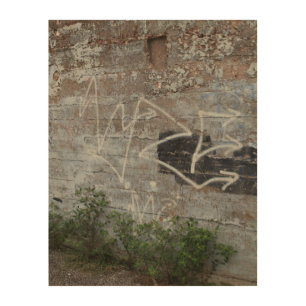 Graffitti Wood Wall Art