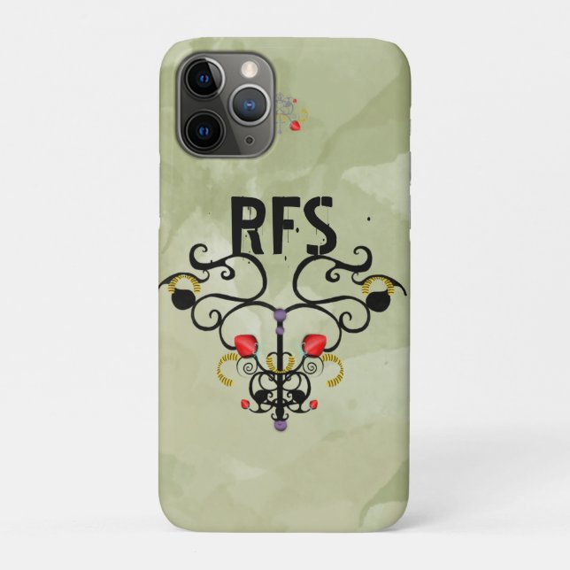 Graffity MONOGRAM Case-Mate iPhone Case (Back)