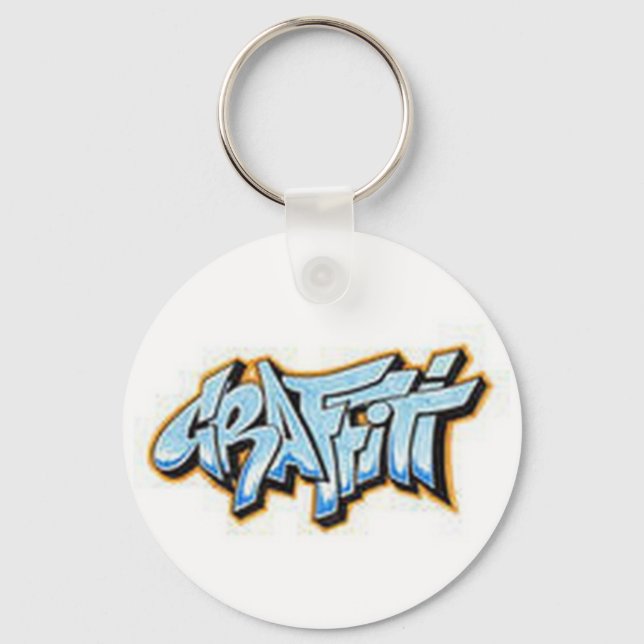 graffti key chain (Front)