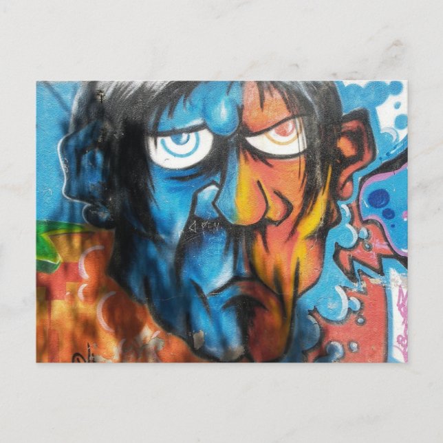 Grafitti Art Postcard (Front)