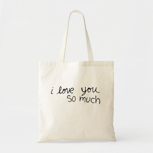 Grafitti - Austin - Jo's Coffee I love you so much Tote Bag (Front)