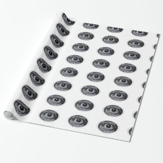 Grafitti Eye Wrapping Paper