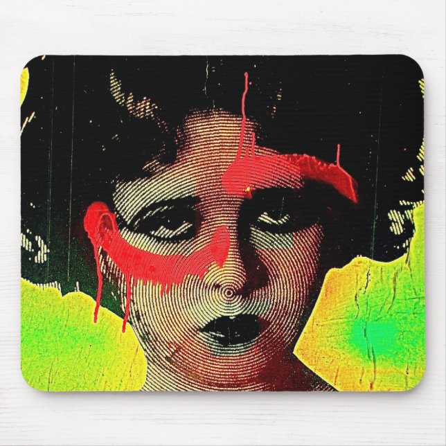Grafitti Goddess Mouse Pad (Front)