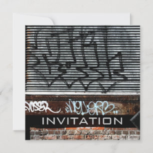 grafitti loading dock invitation