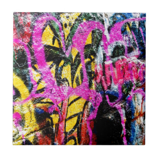 Grafitti Rock 2 Ceramic Tile