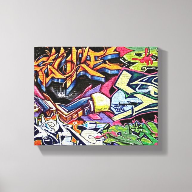 Grafitti Wall Print (Front)