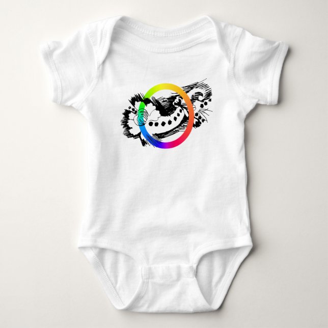 Grafix Mash-up Starter Kit Baby Bodysuit (Front)