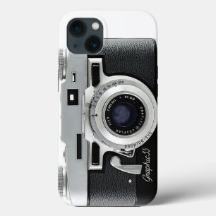 Graflex Graphic 35 Vintage Camera iPhone 13 Case
