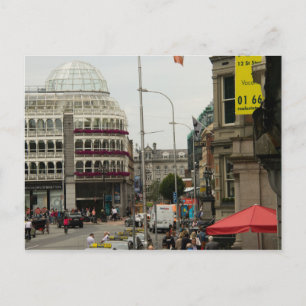 Grafton Street Dublin Ireland Postcard