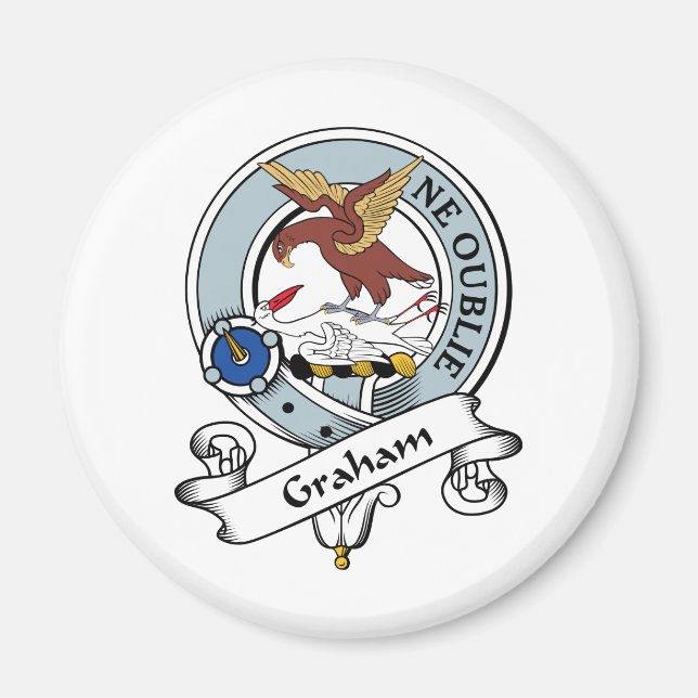 Graham Clan Badge Magnet (Front)