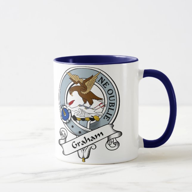 Graham Clan Badge Mug (Right)