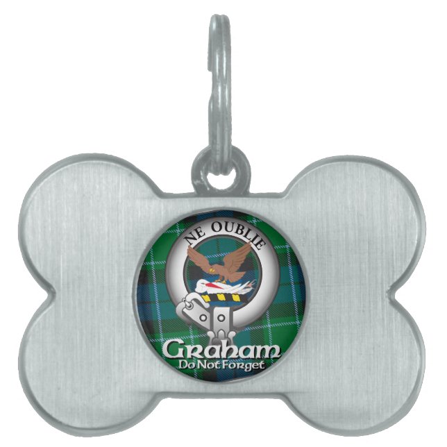Graham Clan Pet ID Tag (Front)