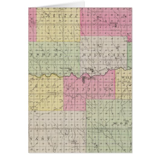 Graham County, Kansas Cards (Front)