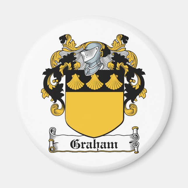 Graham Family Crest Magnet (Front)
