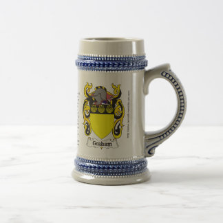 Graham Family Crest Stein