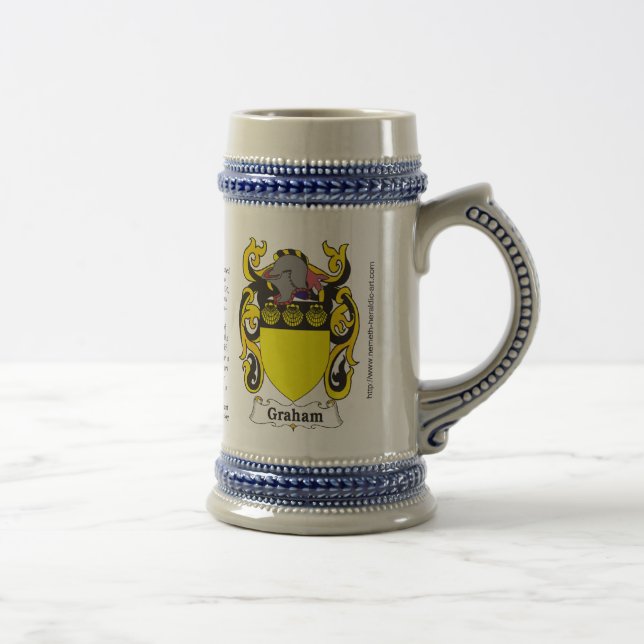 Graham Family Crest Stein (Right)
