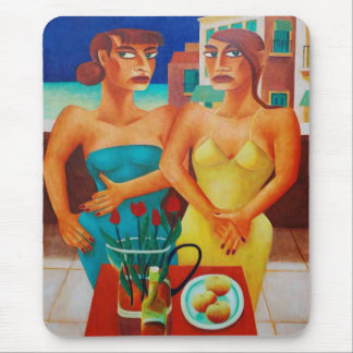 Graham knuttel art mouse pad