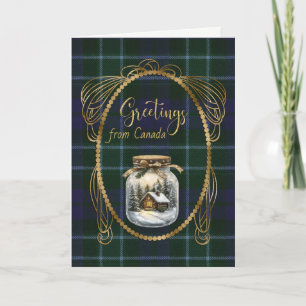 Graham Menteith Scottish Tartan Greetings Holiday Card