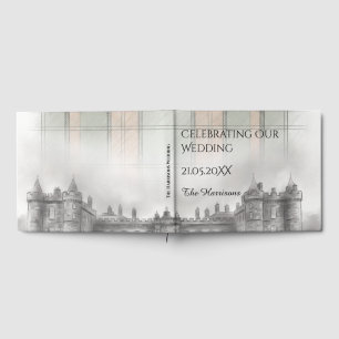 Graham of Montrose Tartan Holyrood Palace Wedding Guest Book