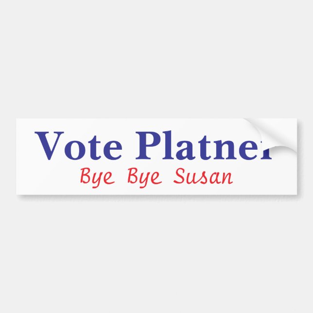 Graham Platner for Senate in Maine Bumper Sticker (Front)