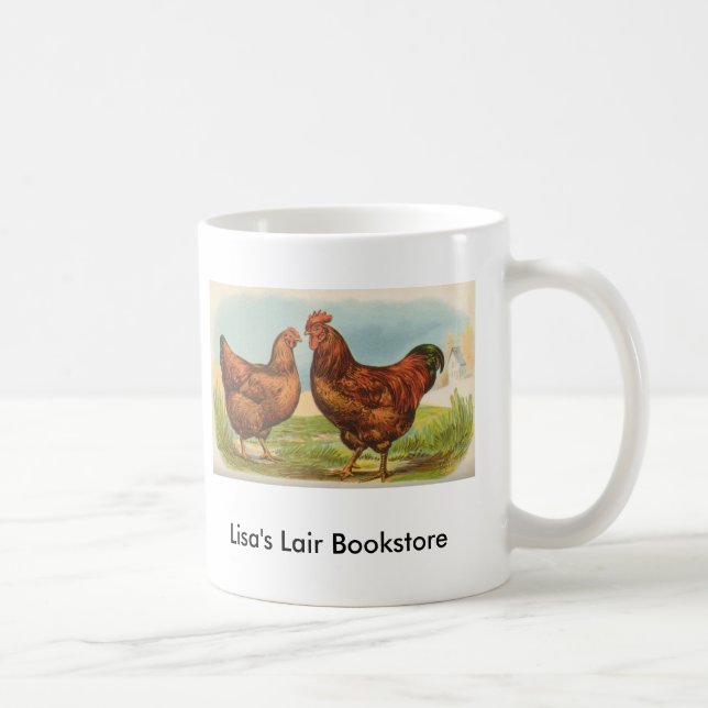 Graham - Rhode Island Red Chickens B/store Promo Coffee Mug (Right)