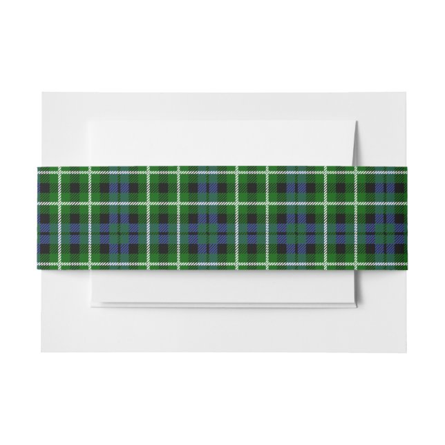 Graham Scottish Tartan Belly Band (Front Example)