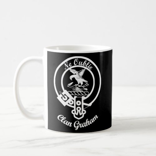 Graham Surname Last Name Scottish Clan Tartan Badg Coffee Mug