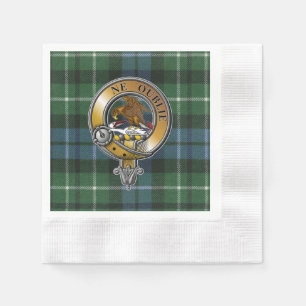 Graham Tartan & Badge Napkins